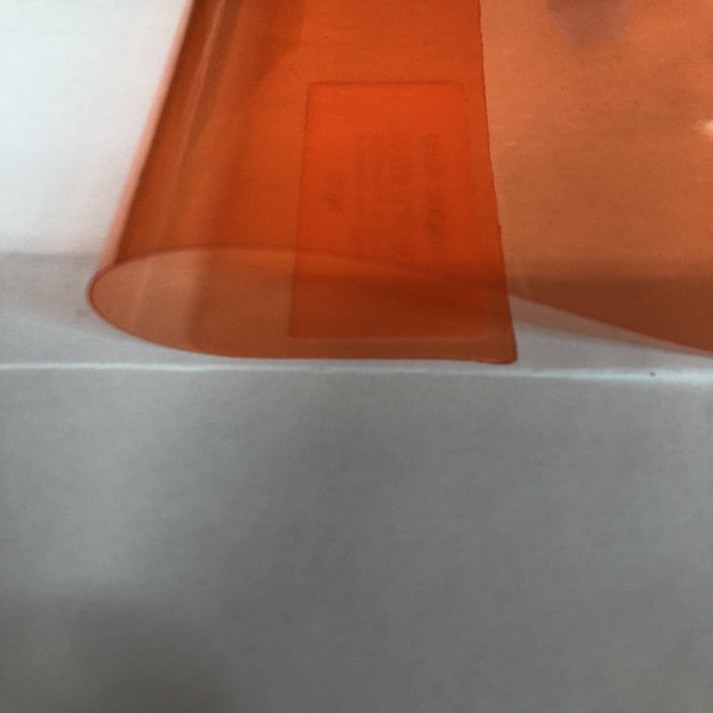 Peach Marine PVC Tinted Plastic Vinyl Fabric