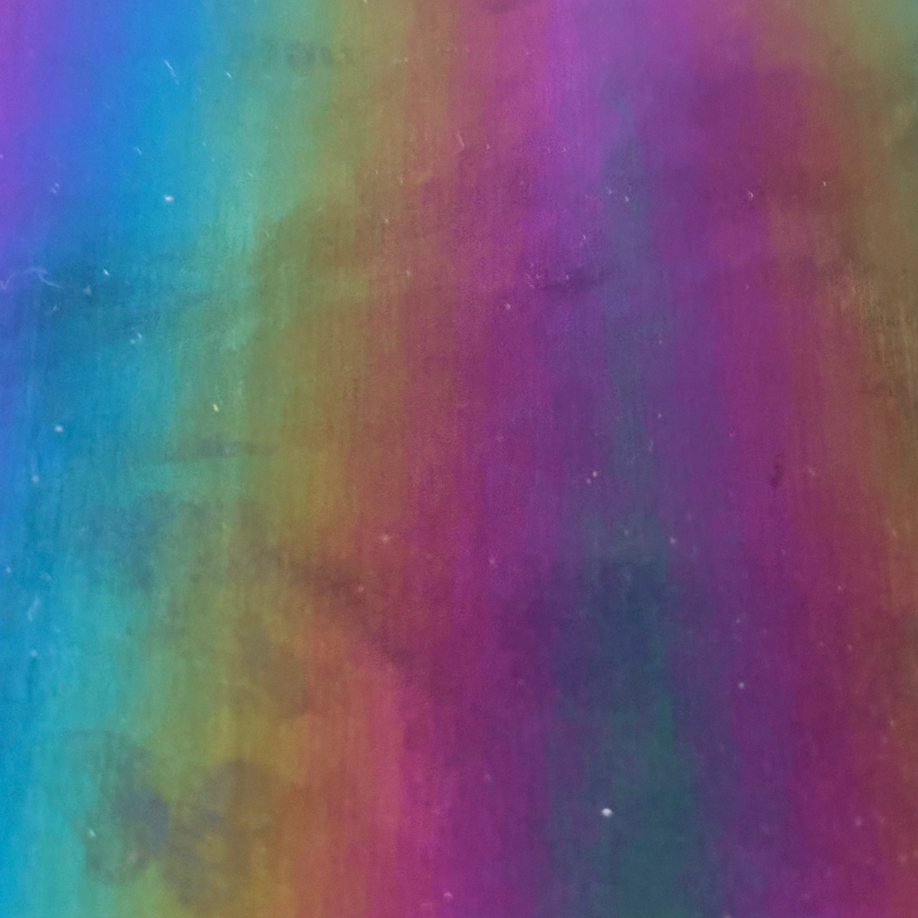 Polyester Non Stretch Bodre Rainbow Vinyl | Spandex Palace Multi Color