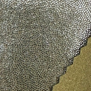 Two Tone Foggy Foil  4 Way Stretch Nylon Spandex Tricot Fabric | Spandex Palace MOlive Micron