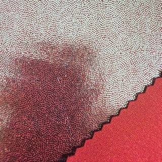 Two Tone Foggy Foil  4 Way Stretch Nylon Spandex Tricot Fabric | Spandex Palace Volcano Gunmetal