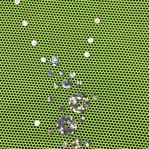 Stretch Nylon Power Mesh Fabric with Sequin Lola | Spandex Stretch Nylon Power Mesh Fabric with Sequin Lola | Spandex