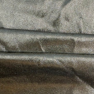 Two Tone Foggy Foil  4 Way Stretch Nylon Spandex Tricot Fabric | Spandex Palace Mushroom Silver