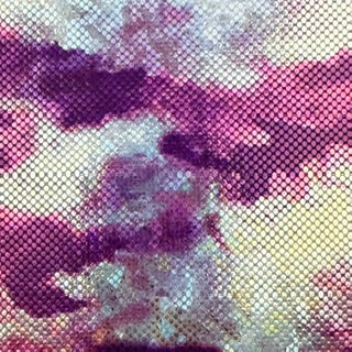 Tie-Dye Aurora Cosmic Print 4-Way Stretch Fabric | Spandex Palace Purple Combo
