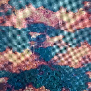 Tie-Dye Aurora Cosmic Print 4-Way Stretch Fabric | Spandex Palace Turq Combo
