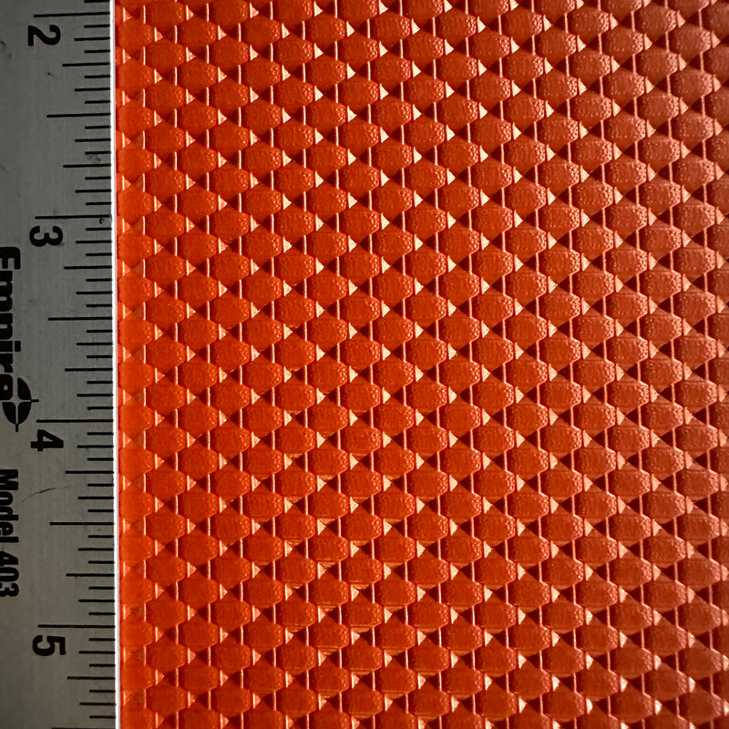 Basket Wave Upholstery Vinyl Fabric | Spandex palace Orange