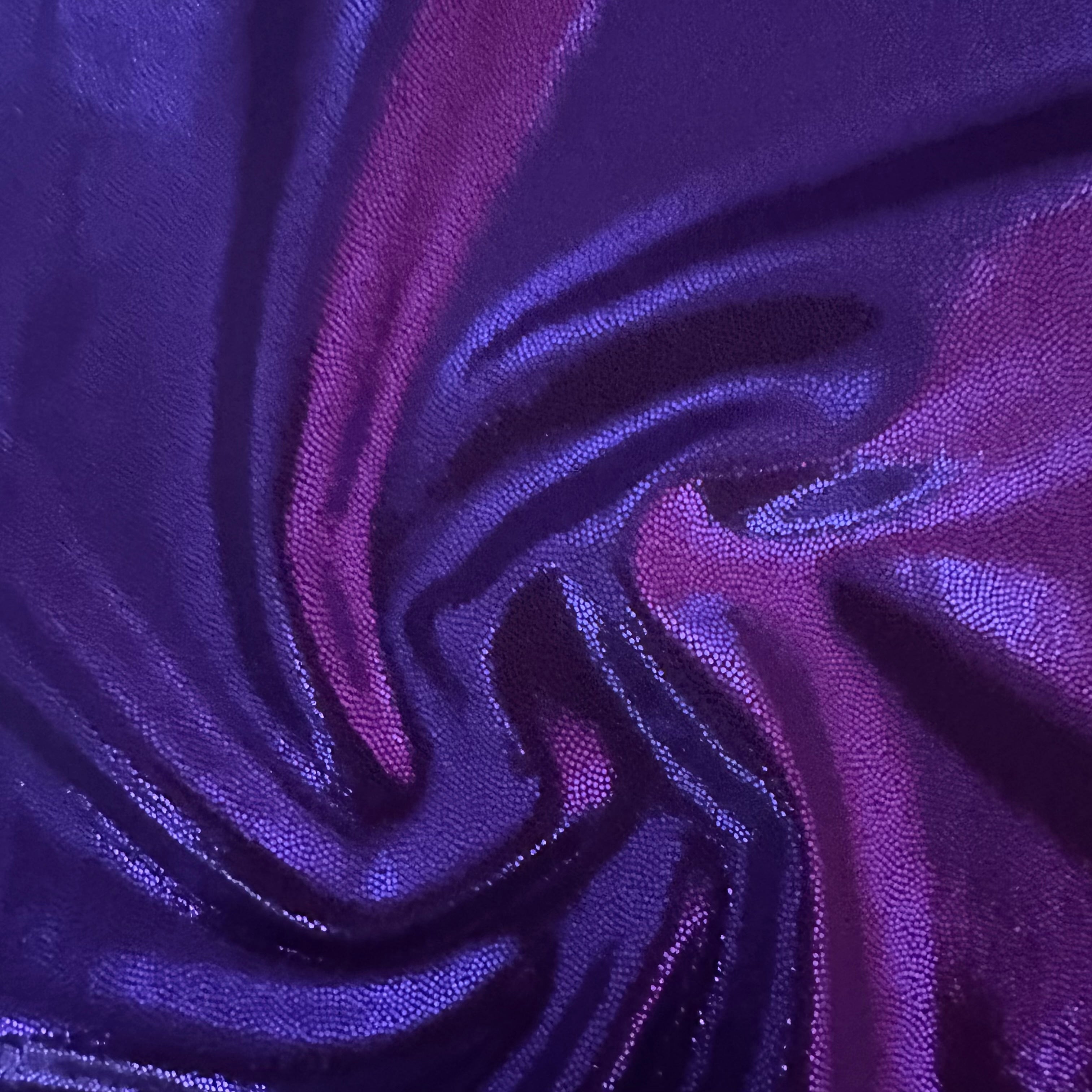 Foggy Foil Stretch Poly Spandex Fabric for Printing |Spandex Palace