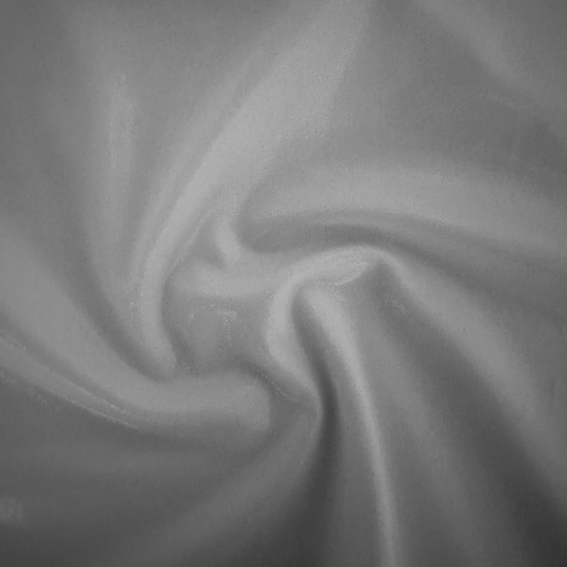Foggy Foil on Stretch Poly Spandex Fabric  |Spandex Palace White 