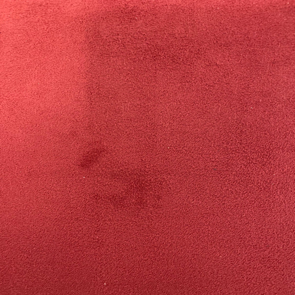 Red Luxury Stretch Suede Foam Backed Headliner Fabric