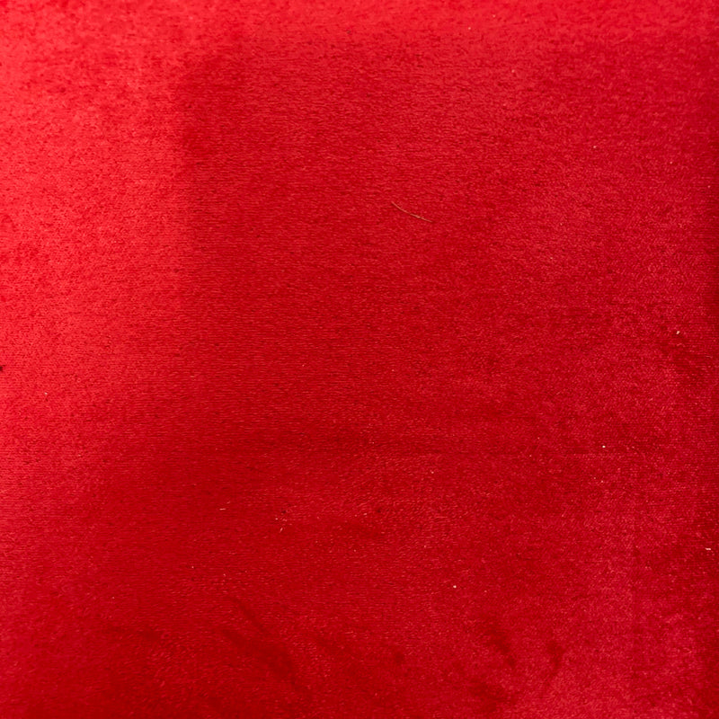 Crimson Red Luxury Stretch Suede Foam Backed Headliner Fabric