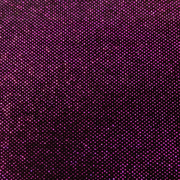 Fuchsia Sparkle Glitter Lurex Stretch Velvet Fabric