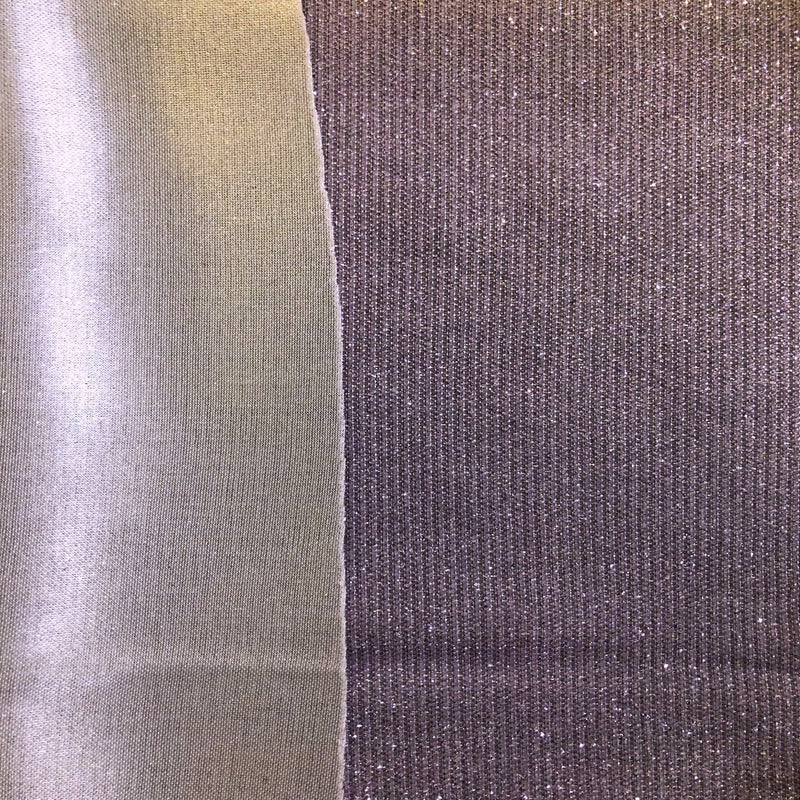 Lavender Silver Holographic Shimmer Glitter Spandex Fabric