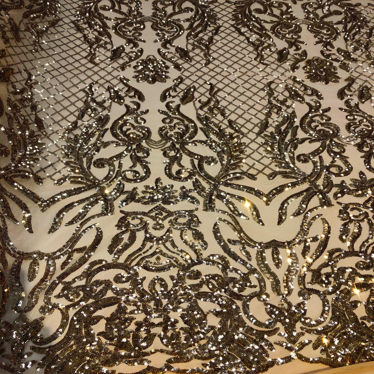 Luna Stretch Sequins Fabric