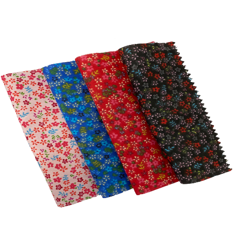 Small Floral Print Poly Cotton Fabric