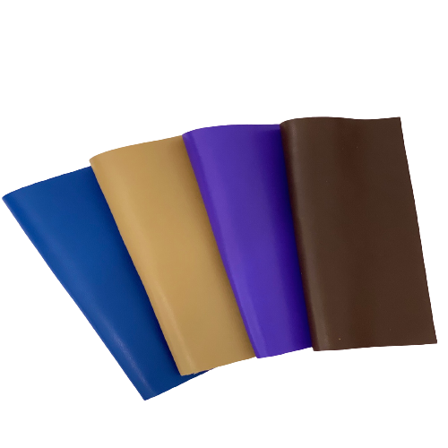 Purple Rubber Latex PU Apparel Vinyl Fabric