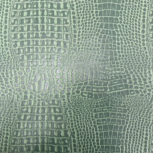 Green Marine Gator Vinyl Fabric