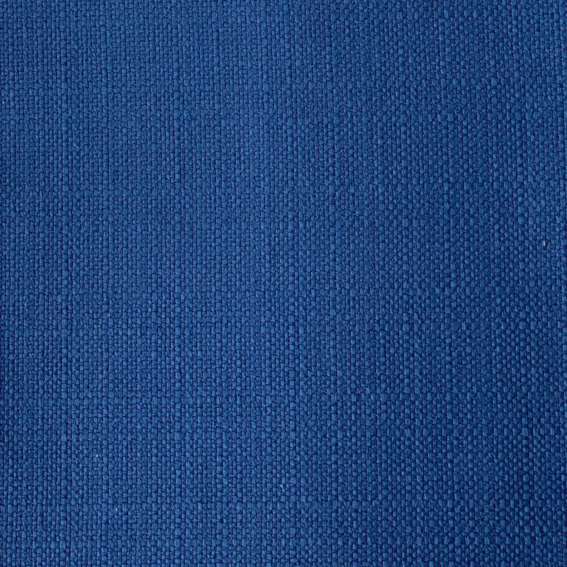 Marine Blue Breda Linen Upholstery Drapery Fabric