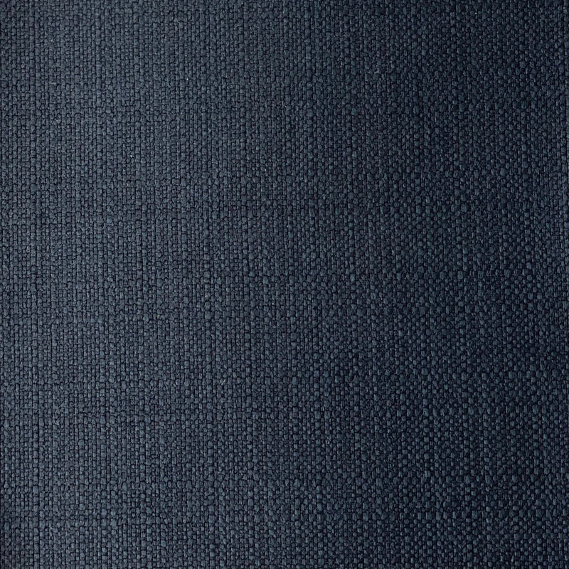 Midnight Blue Breda Linen Upholstery Drapery Fabric