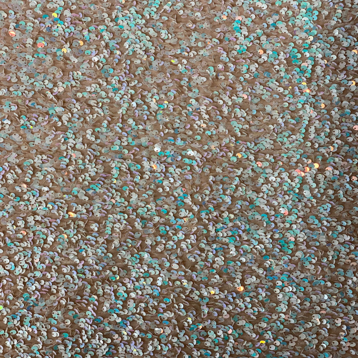 Sequins Embroidered Stretch Velvet Rodeo Fabric