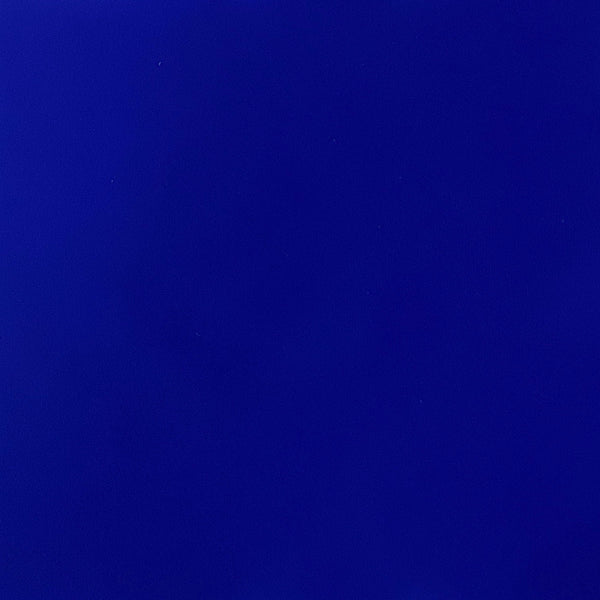 Royal Blue Matte Faux Leather Stretch Vinyl Fabric