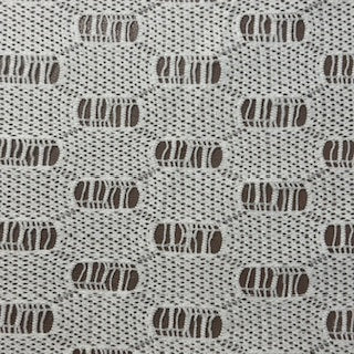 Elegant Polyester Lace Fabric | Spandex Palace White