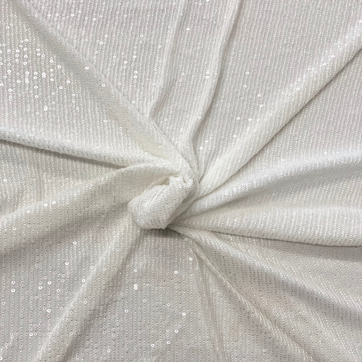 Mille Stripe Stretch Sequins Fabric | Spandex Palace