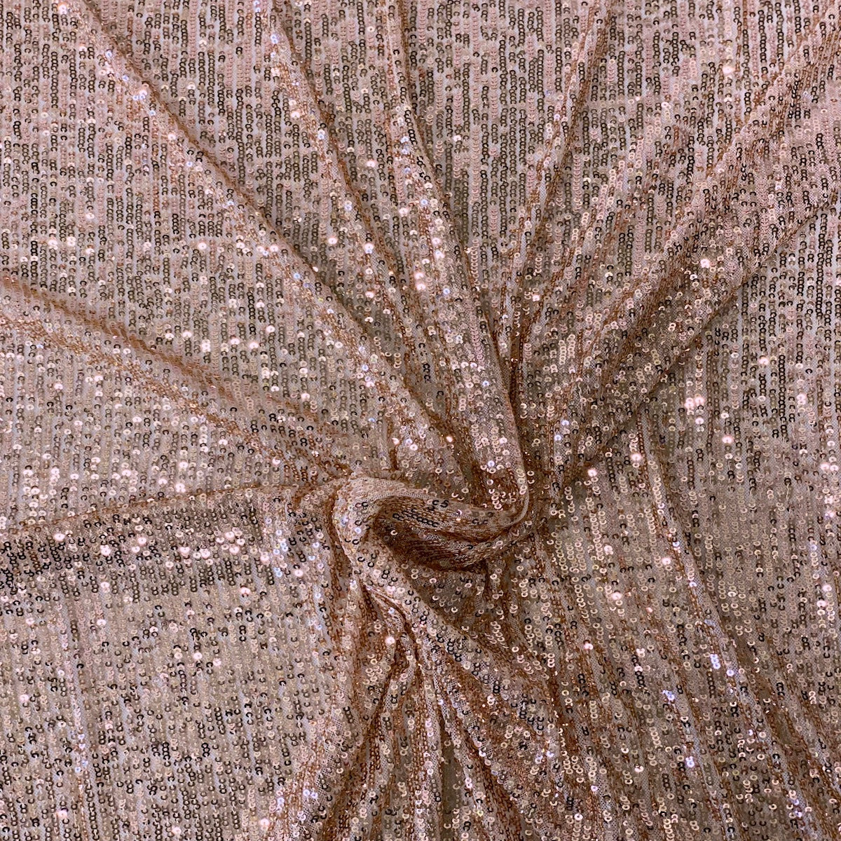 Mille Stripe Stretch Sequins Fabric | Spandex Palace