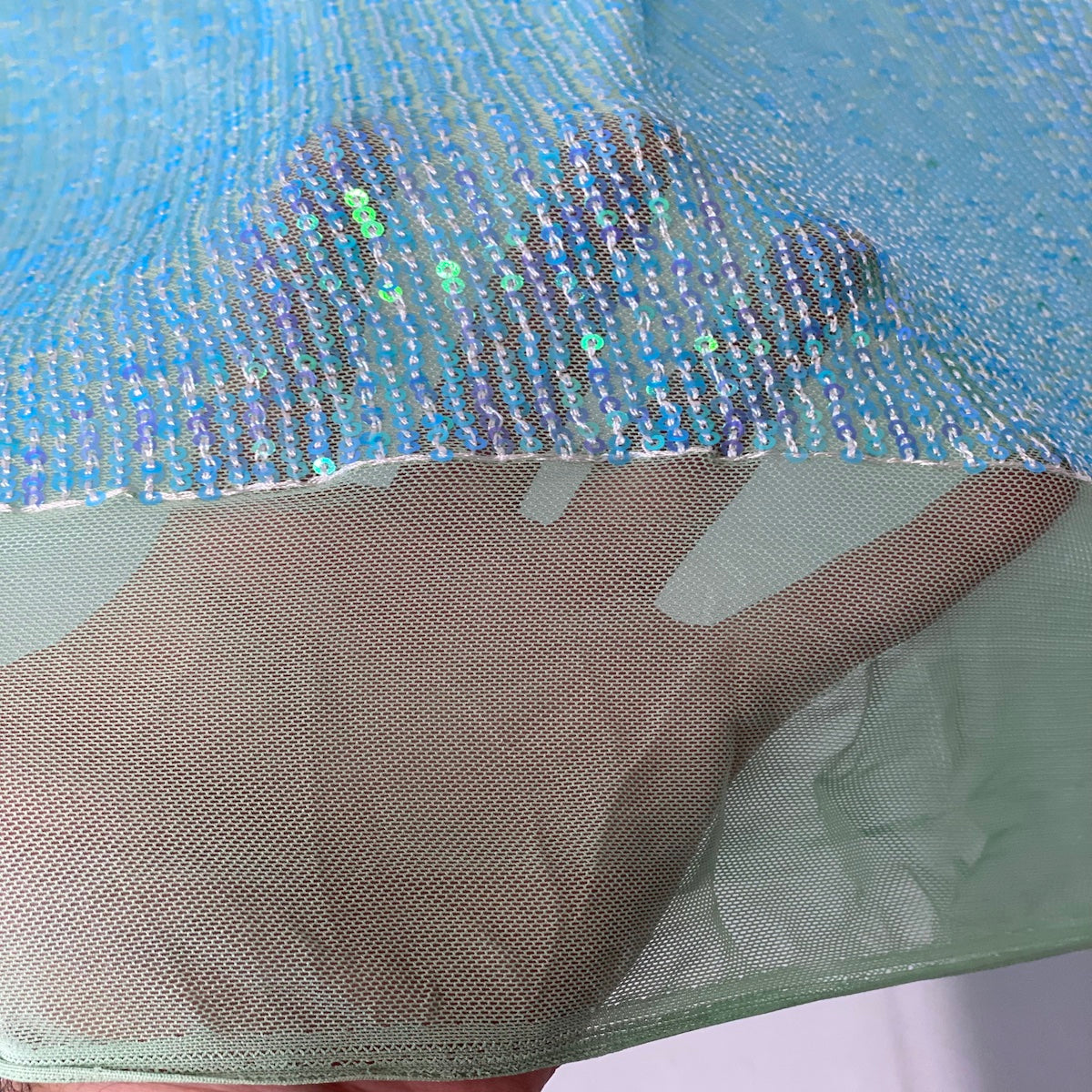 Mille Stripe Stretch Sequins Fabric | Spandex Palace