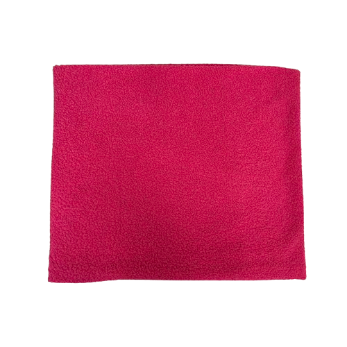 Fuchsia Terry Knit Faux Wool Boucle Fabric