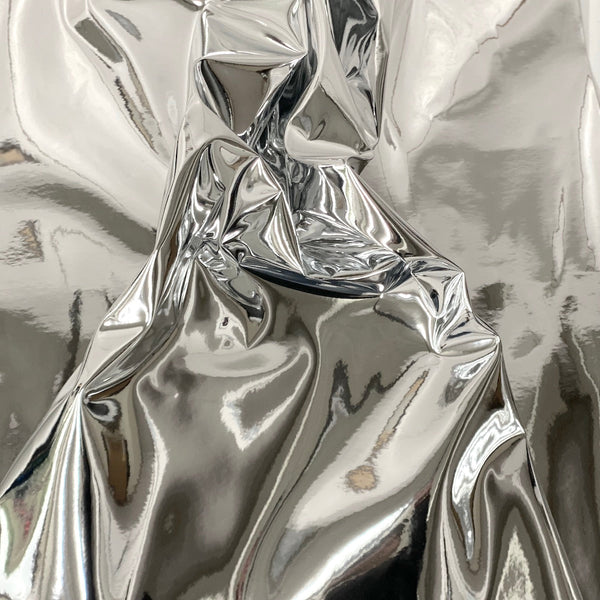 Chrome Reflective Mirror Vinyl Fabric