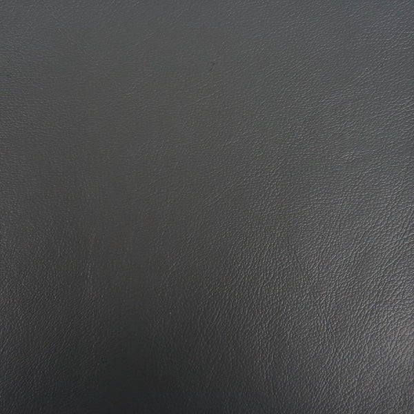 Charcoal Gray Soft Skin PVC Faux Leather Vinyl Fabric