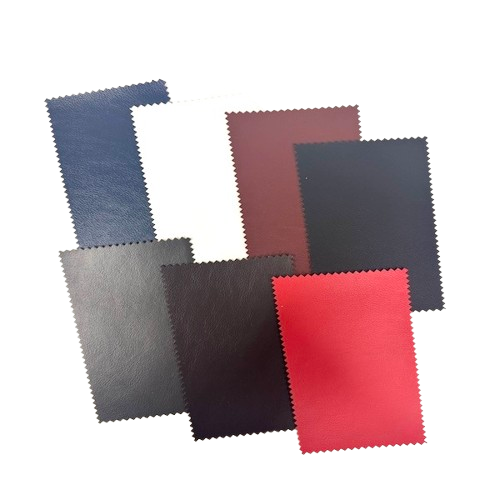 Black Soft Skin PVC Faux Leather Vinyl Fabric