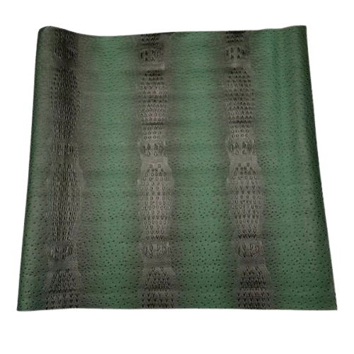 Hunter Green Gatorich II Faux Leather Vinyl Fabric