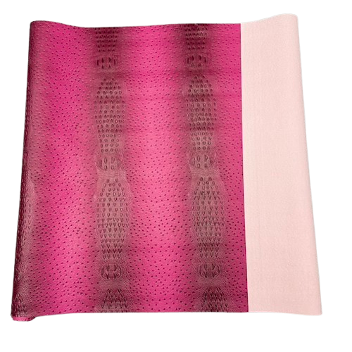 Fuchsia Gatorich II Faux Leather Vinyl Fabric