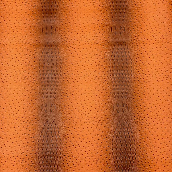 Orange Gatorich II Faux Leather Vinyl Fabric