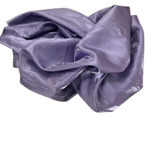 Crystalized Reflective Liquid Bridal Satin Fabric