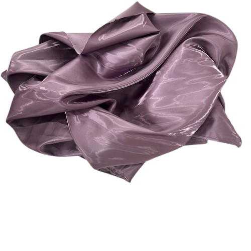 Crystalized Reflective Liquid Bridal Satin Fabric