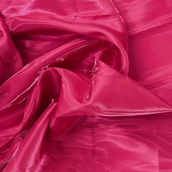 Crystalized Reflective Liquid Bridal Satin Fabric | Spandex Palace