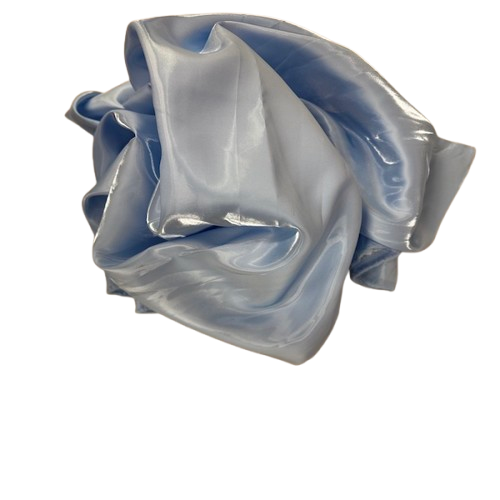 Crystalized Reflective Liquid Bridal Satin Fabric