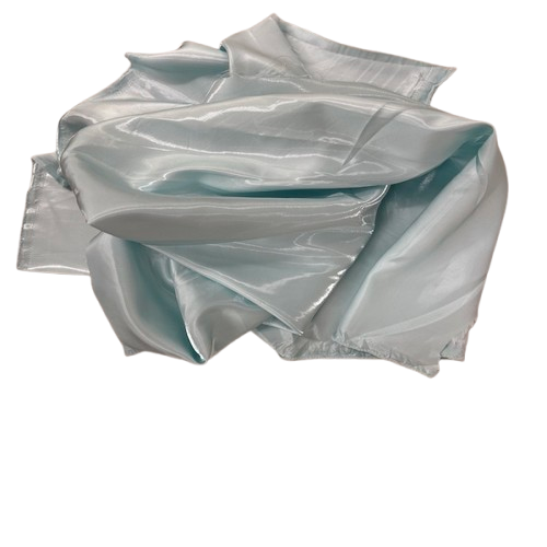 Crystalized Reflective Liquid Bridal Satin Fabric | Spandex Palace