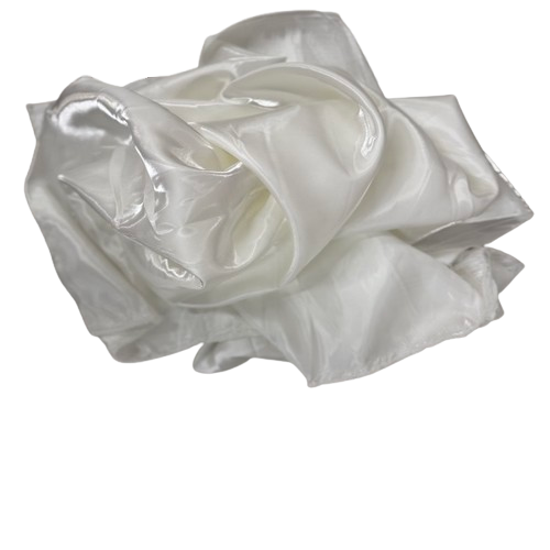 Crystalized Reflective Liquid Bridal Satin Fabric | Spandex Palace