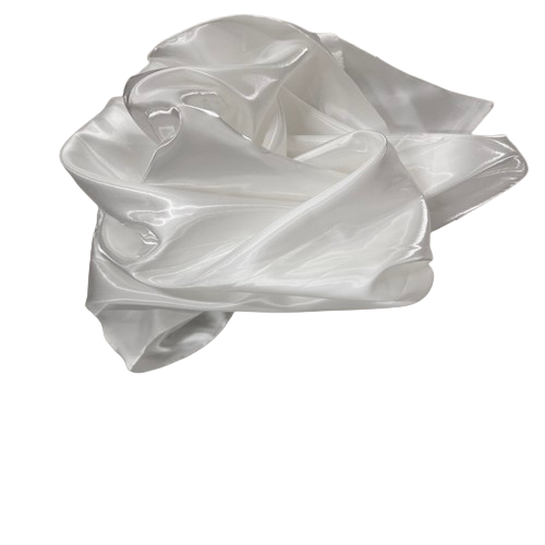 Crystalized Reflective Liquid Bridal Satin Fabric | Spandex Palace