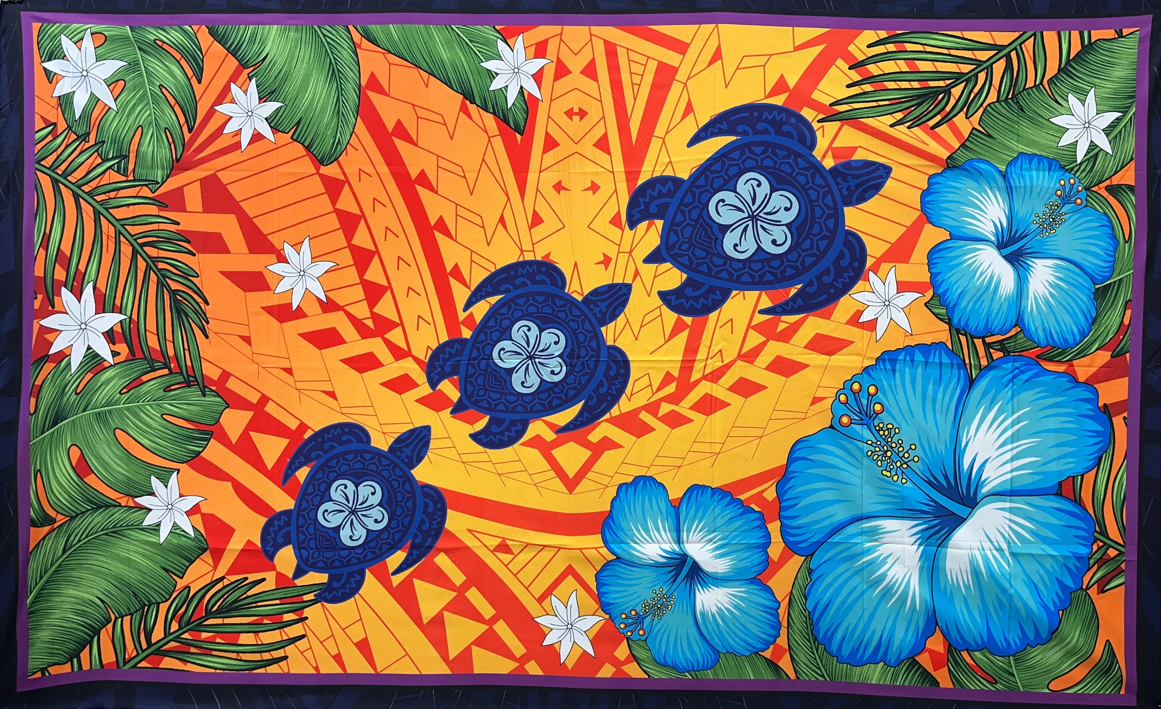 Hibiscus, Plumeria Assortment Sarong | Islands Fabric