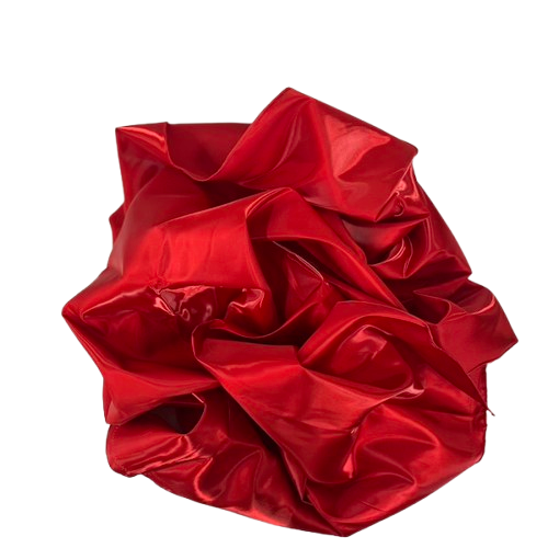 Crystalized Reflective Liquid Bridal Satin Fabric