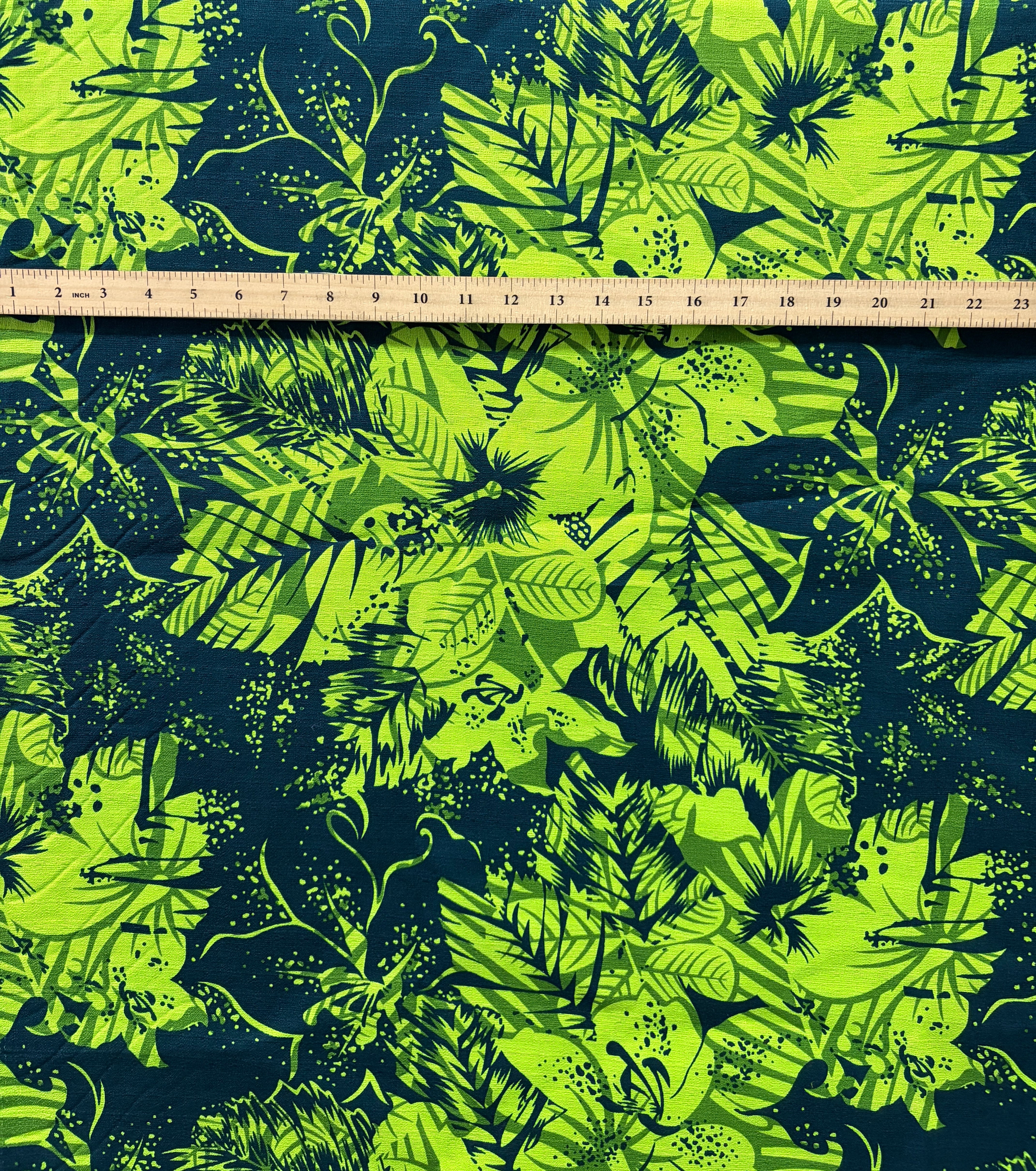 Hibiscus Plumeria Tropical Leaves Cotton Light Barkcloth Fabric | Islands Fabric