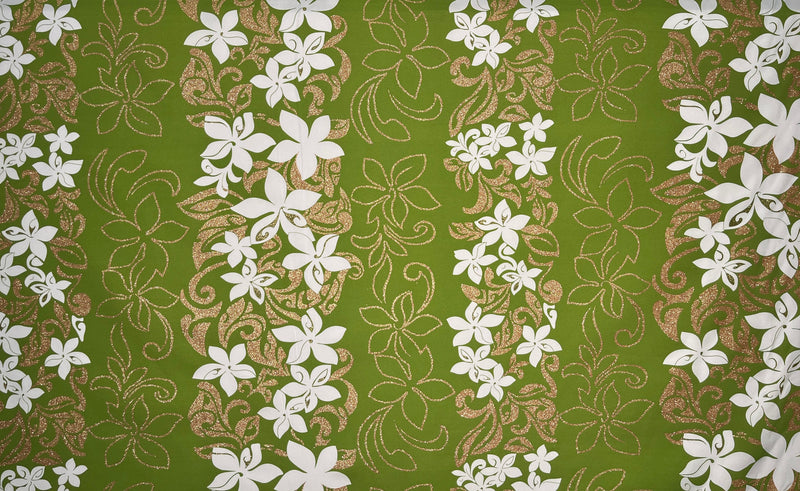 Tiare Garden Fabric| Glitter Polyester | Spandex Palace