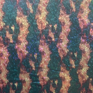 Aurora Light Tye Dye 4 Way Stretch Hologram Foil fabric| Spandex Palace