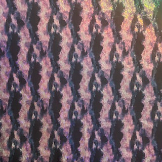 Aurora Light Tye Dye 4 Way Stretch Hologram Foil fabric| Spandex Palace