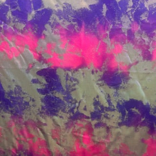 Superior 4 Way Stretch Nylon spandex Tie Dye Laser Hologram Fabric | Spandex Palace