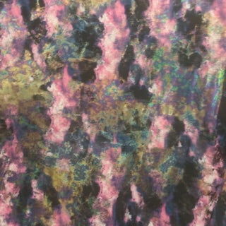 Crystal 4 Way Stretch Tye Dye Splash Multi Foil Fabric | Spandex Palace