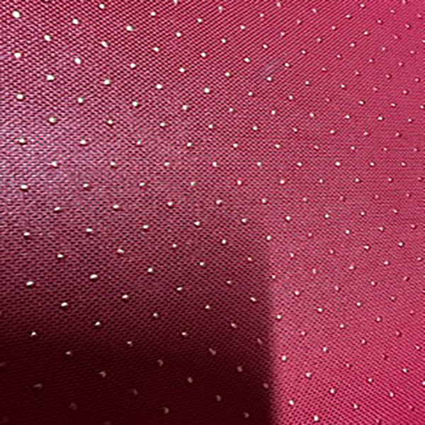 Stretch Polyester Spandex Dew Drop Mesh Fabric | Spandex palace Red/gold